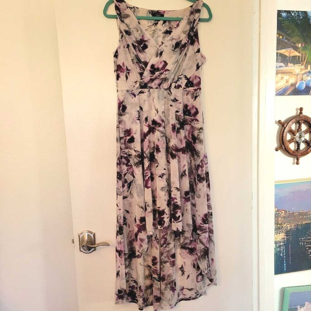 Simply Vera Vera Wang Floral High-Low Dress